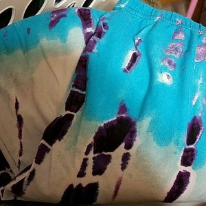 EUC Agnes & Dora tie dye leggings